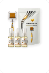Más información sobre el Dermaroller medida de 0,30 mm y Pack Roller Cleaner