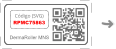 Código (SVG) RPMC75863 DermaRoller MNS