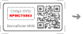 Código (SVG) RPMC75863 DermaRoller MNS